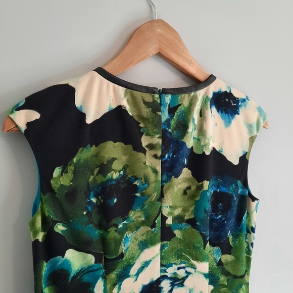 London Times Abstract Floral Dress - Picture 6 of 9